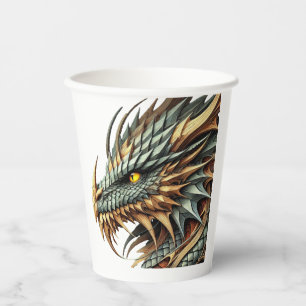 Dragon Head Paper Cups