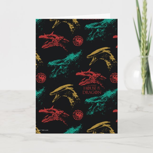 Dragon Head Pattern Card (Front)