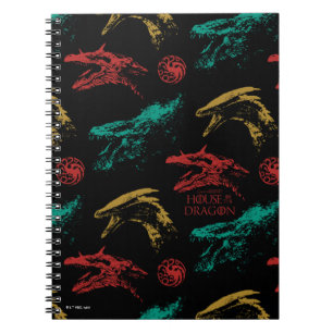 Dragon Head Pattern Notebook