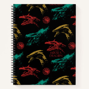 Dragon Head Pattern Notebook