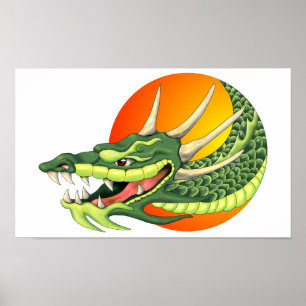 dragon head poster
