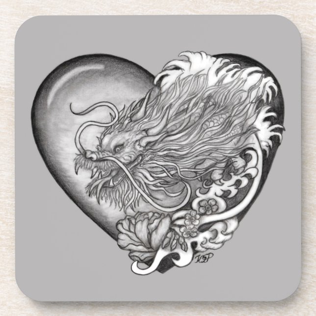 Dragon Heart Coaster (Front)