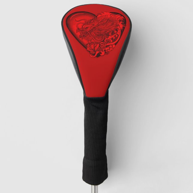 Dragon Heart Golf Head Cover (Front)
