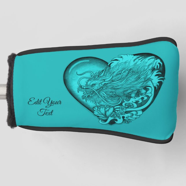 Dragon Heart Golf Head Cover (Front)