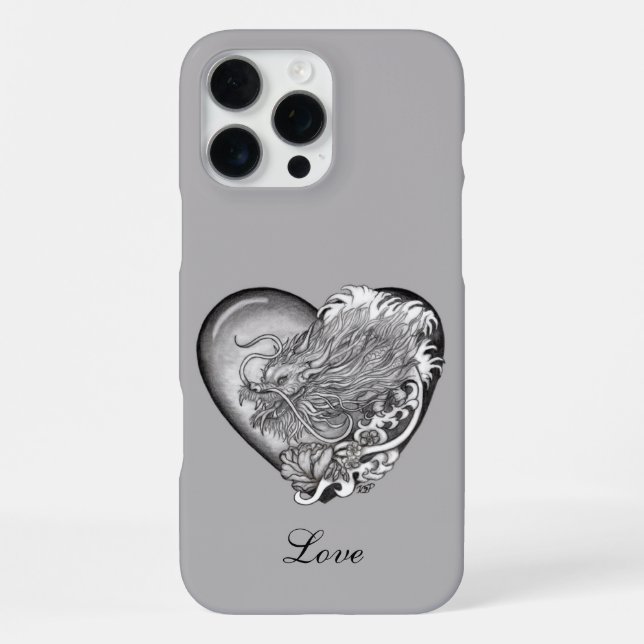 Dragon Heart iPhone Case (Back)