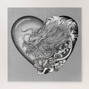 Dragon Heart Jigsaw Puzzle