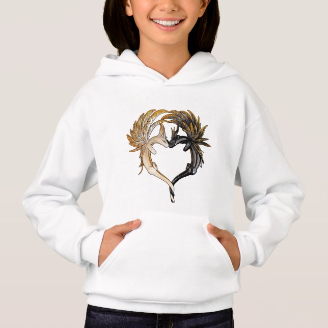 Dragon Heart Kids Hoodie (Front)