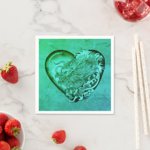 Dragon Heart Napkin