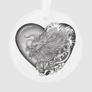 Dragon Heart Ornament