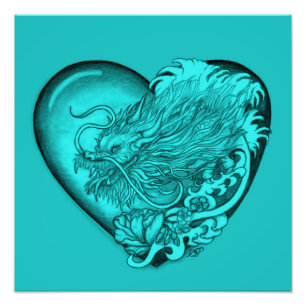 Dragon Heart Photo Print