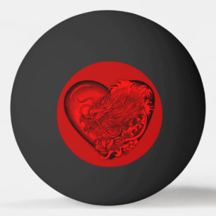 Dragon Heart Ping Pong Ball