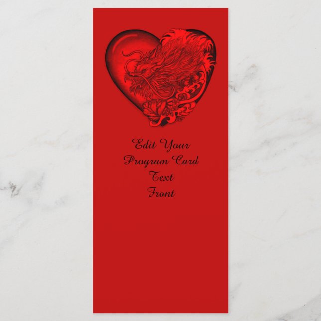 Dragon Heart Programme (Front)