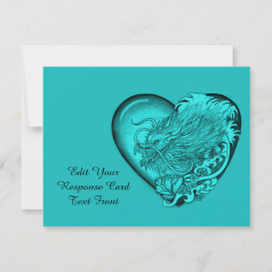 Dragon Heart RSVP Card