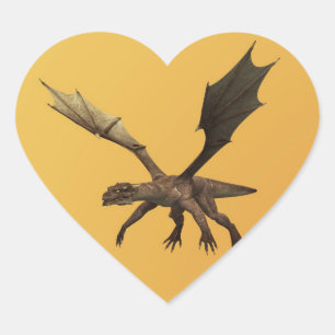 Dragon Heart Sticker