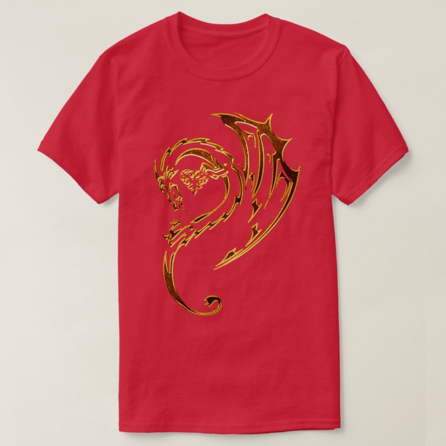 Dragon Heart T-Shirt (Design Front)