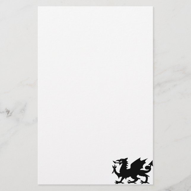 Dragon Heraldry Stationery (Front)