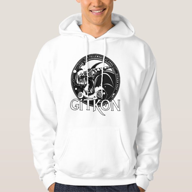 Dragon Hoodie | GitKon: The Fellowship of Code  (Front)