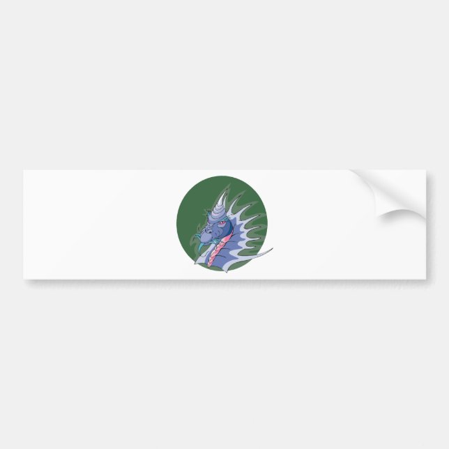 Dragon Image 24 Bumper Sticker (Front)