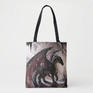 Dragon In Cave Tote Bag