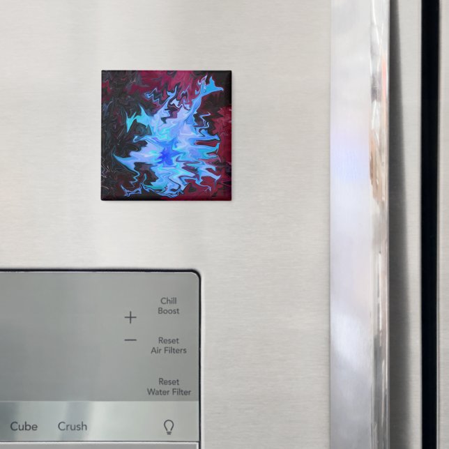 Dragon in flight...... magnet (In Situ (Fridge))