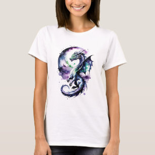 Dragon in Nebula T-Shirt