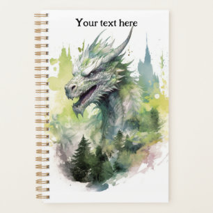 Dragon in pine forest planner