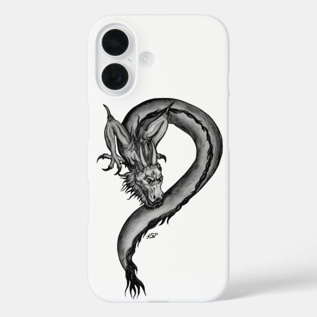 Dragon in Tattoo Style Case-Mate iPhone Case (Back)