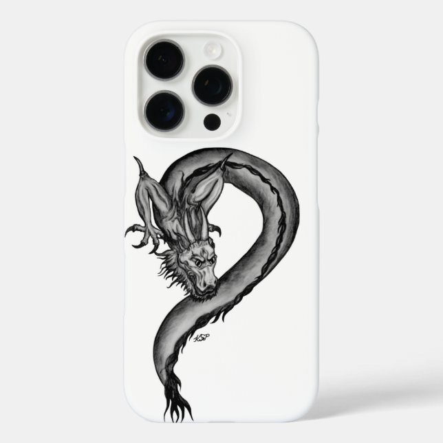 Dragon in Tattoo Style Case-Mate iPhone Case (Back)