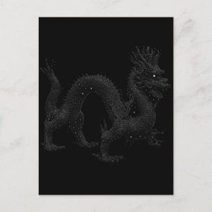 Dragon In the Stars Postcard