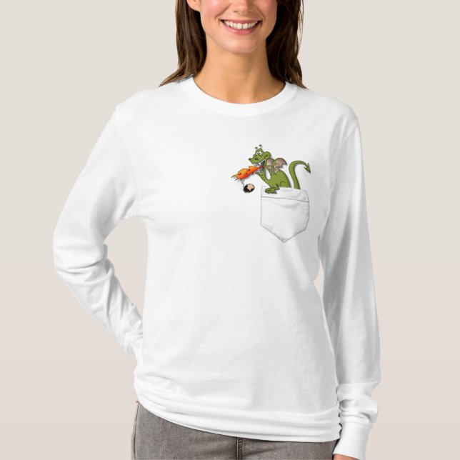 dragon in Your Pocket T-Shirt (Front)