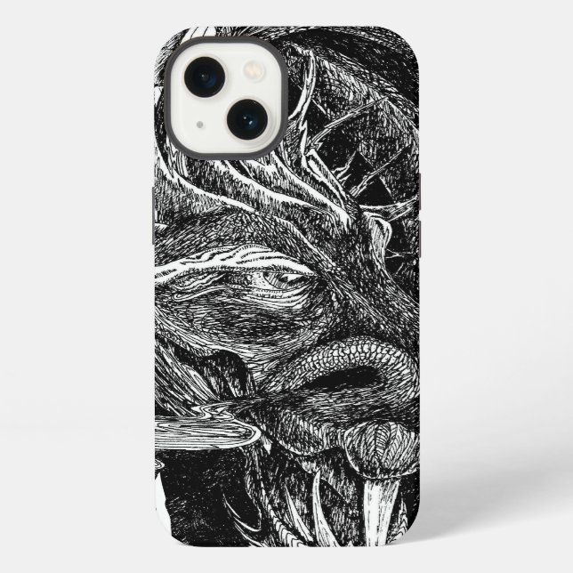 Dragon 'initial' iPhone case (Back)