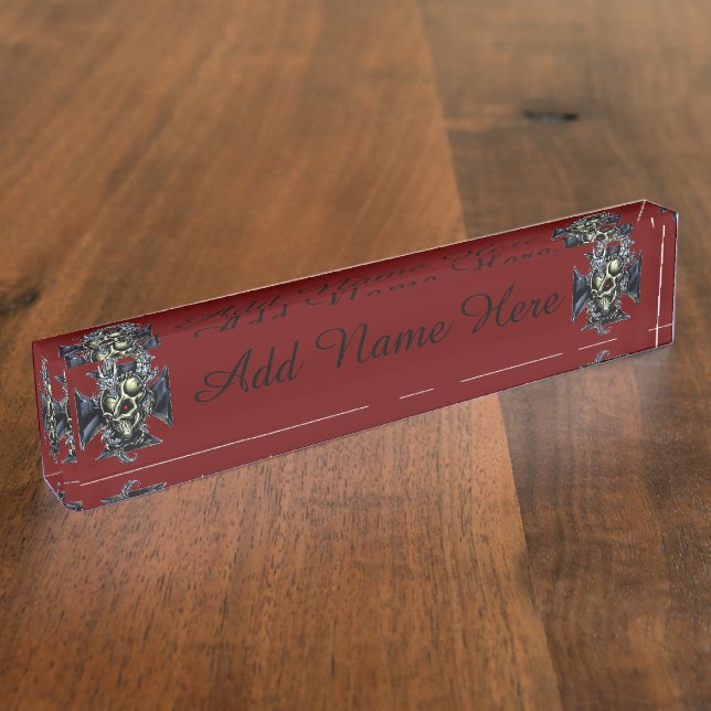 Dragon Keeper Nameplate (Side)