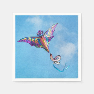 Dragon Kite Napkin