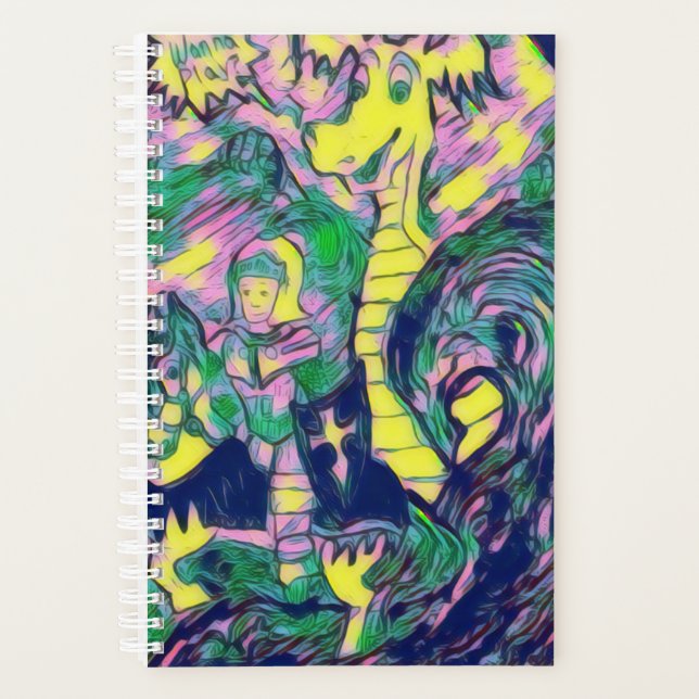 Dragon & Knight: A Playful Adventure Planner (Front)