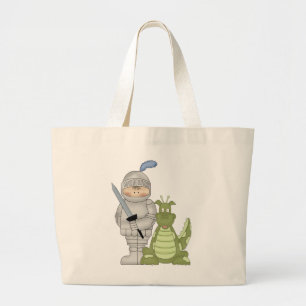 Dragon Knight Large Tote Bag
