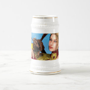 Dragon Lady Beer Stein