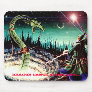 DRAGON LANCE BURNS HOT... MOUSE PAD