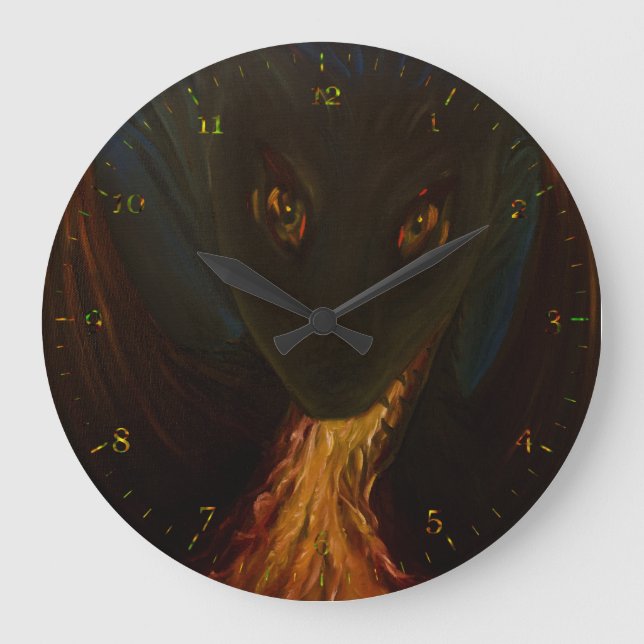 Dragon Large Clock (Front)