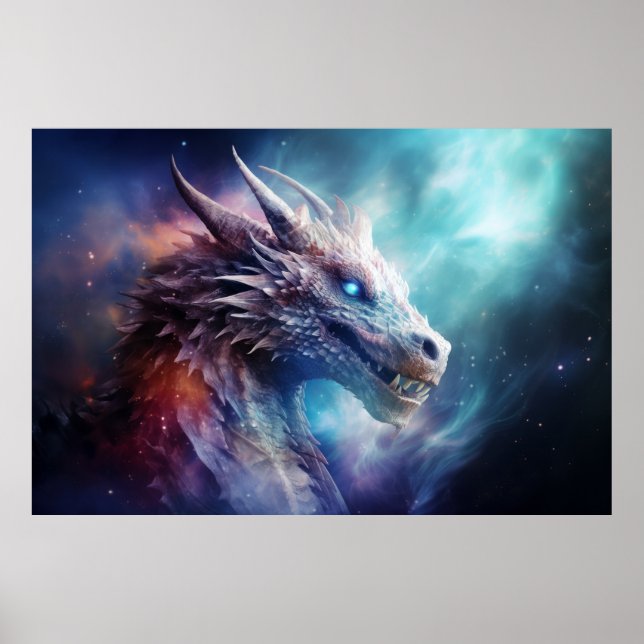Dragon Legendary Creature Fantastic World Wall Art (Front)
