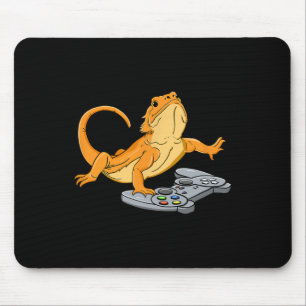 Dragon Lizard Gamer Video Game Gecko  Mouse Pad