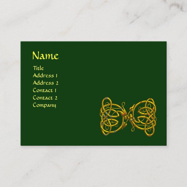 DRAGON LOVE BUSINESS CARD (Front)