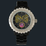 DRAGON LOVE/ GOLD CELTIC KNOTS GEMSTONE MONOGRAM<br><div class="desc">Elegant 3D ptnk ruby gem stone with gold Celtic dragons  .Very accurated 3D modelling and rendering  by Bulgan Lumini (c).Part from series Hyper Talismans.</div>
