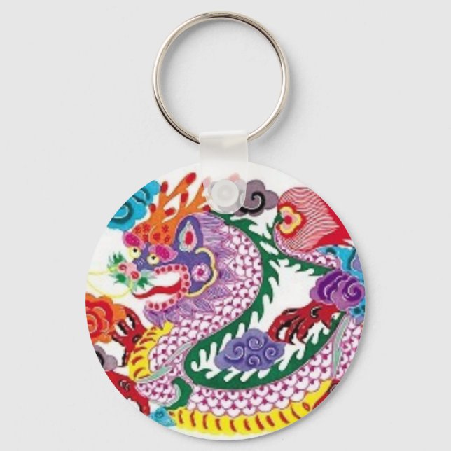Dragon Luck Mall Key Ring (Front)
