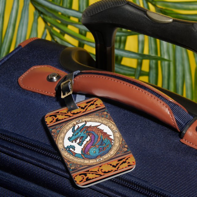 Dragon Luggage Tag (Front Insitu 1)