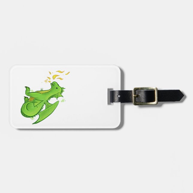 Dragon Luggage Tag (Front Horizontal)