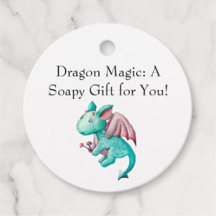 Dragon magic: A soapy Gift For You Soap Favour Tag