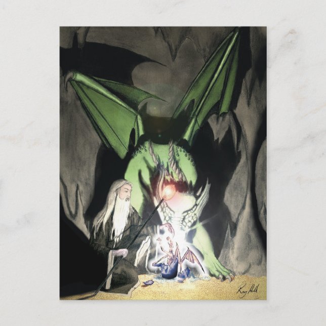 Dragon Magic Postcard (Front)