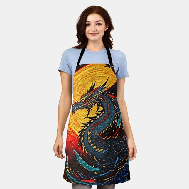 Dragon Majesty Apron (Worn)