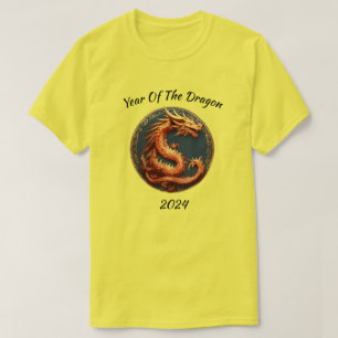Dragon Medallion Chinese New Year T-Shirt