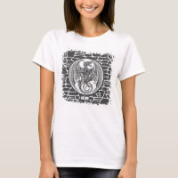 Dragon Medallion Monogram T-Shirt